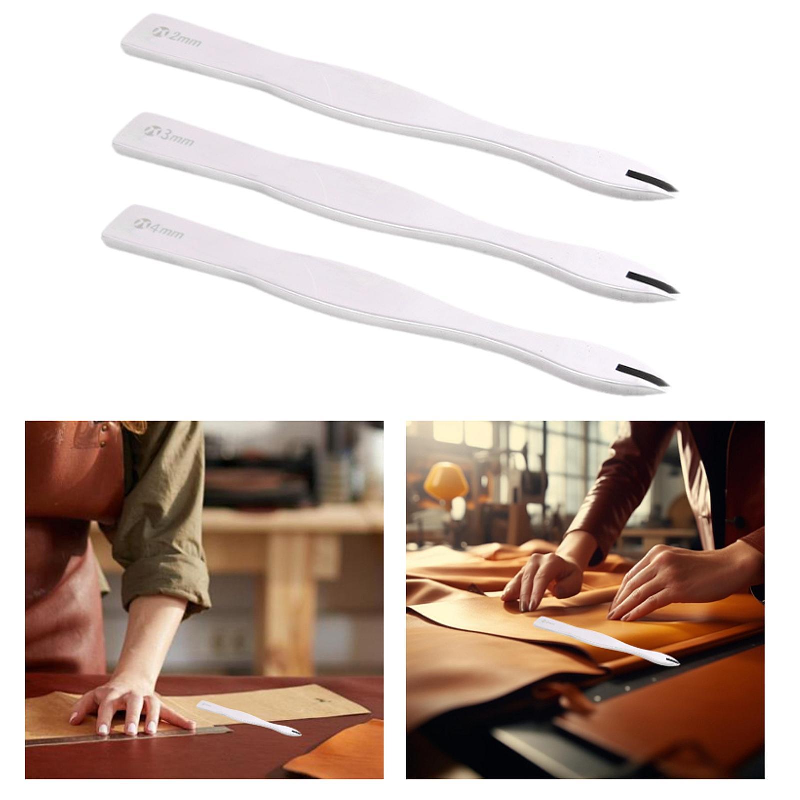Leatherworking Guide - DIY lederen snijgids afstandsmeter stabiele handwerk
