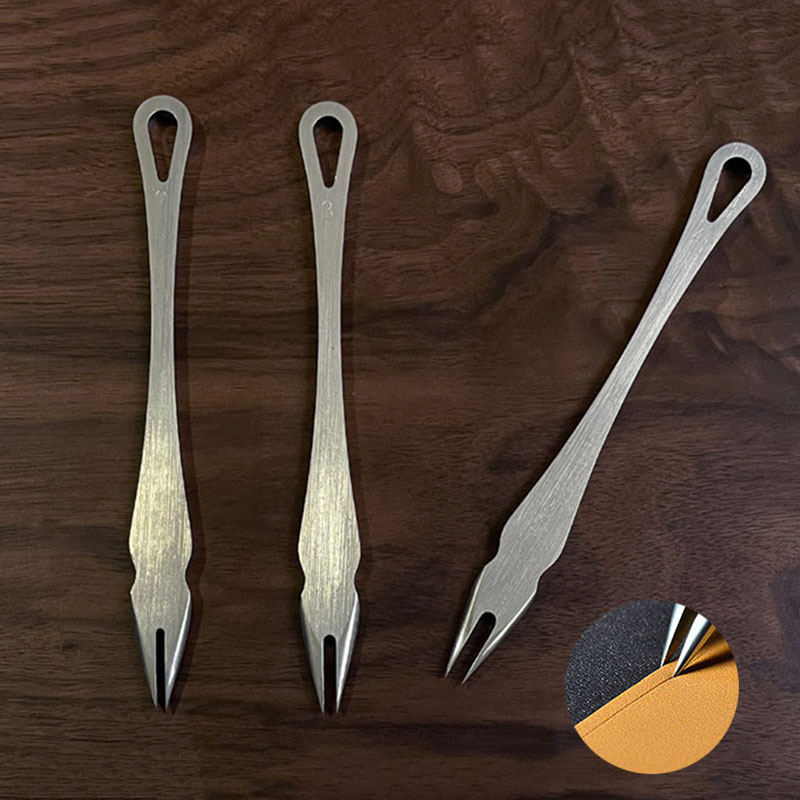 Leatherwork Accessories - 1Pc Leer Ondiepe Slot Rand Lineaire