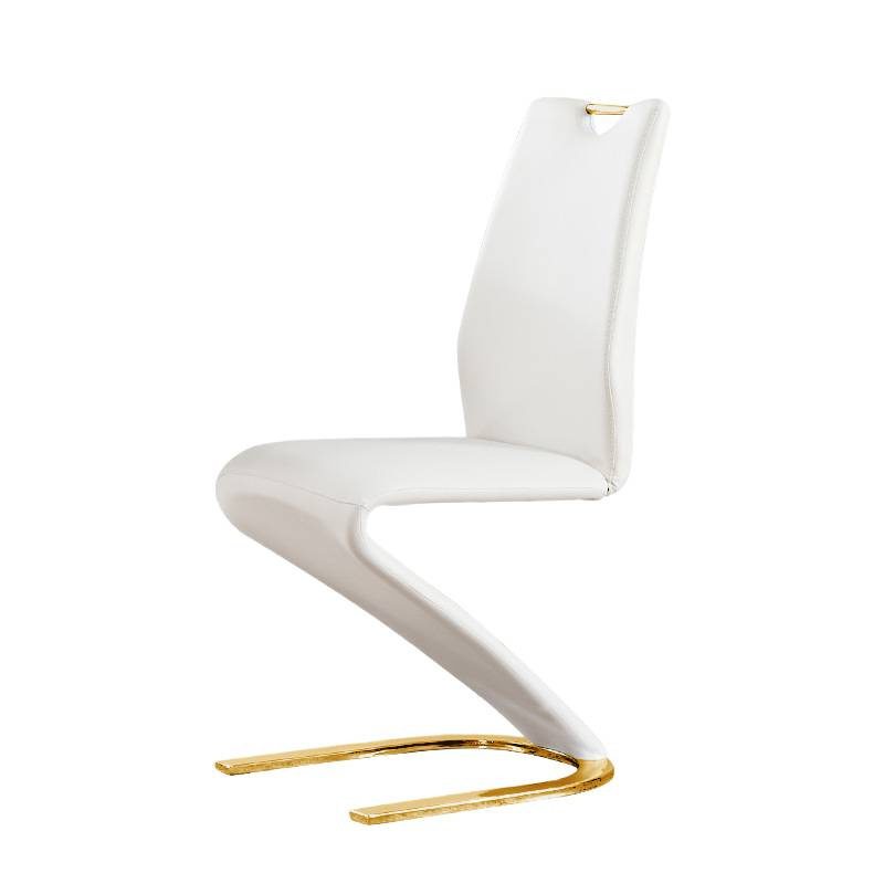 Upholstery Leather Work - Hoogwaardige moderne Z-vormige metalen bureaustoelen met