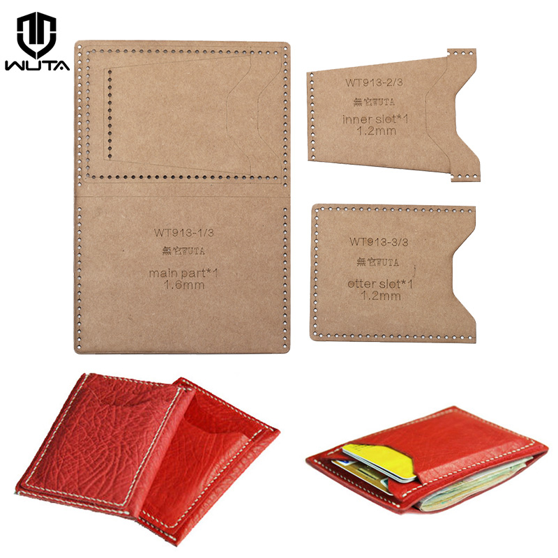 Leatherwork Accessories - Wuta 913 Mini Card Case Kraftpapier