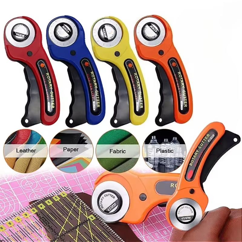 Leatherwork Accessories - 45MM Roller Wheel Mes Doek Snijmes