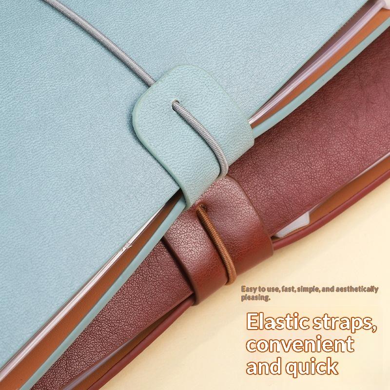 Leatherwork Journal - Nieuwe vintage PU lederen navulbare notitieboek
