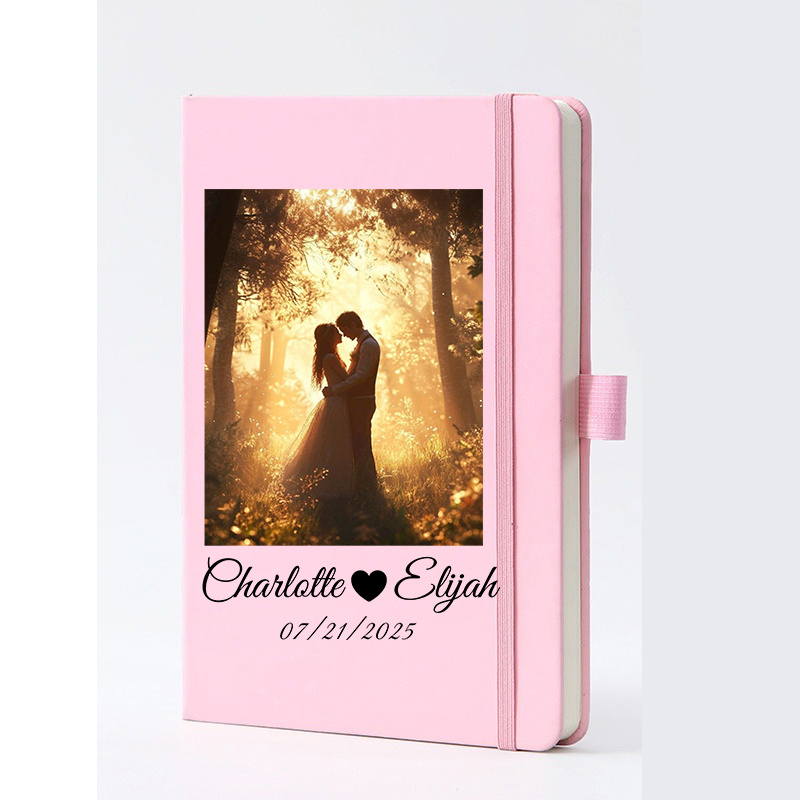 Leatherwork Journal - A5 Gedateerd Kunstleren Aantekenboek met Aangepaste