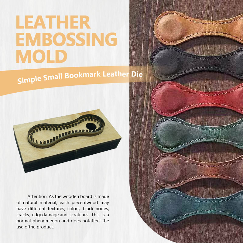 Leatherwork Accessories - Handgemaakte DIY lederen snijmal voor eenvoudige