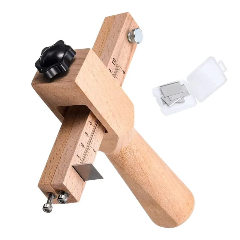 Leatherwork Accessories - Nieuwe Verstelbare Lederen Riemsnijder Met 5