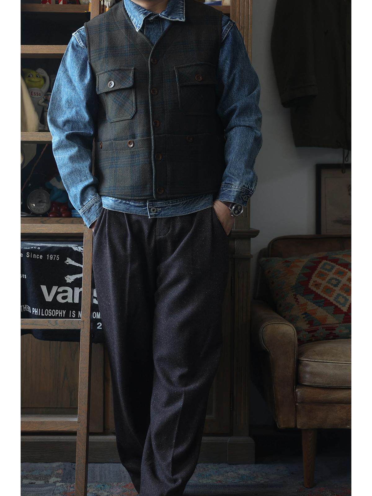 Secondorder FW24 6-zakken werk - Leather Work Vest For Men recensie en prijs
