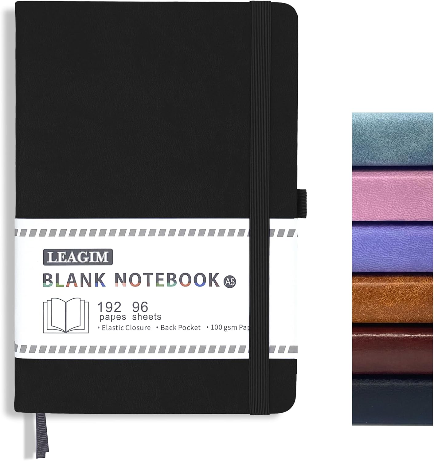 Leeg notitieboek A5 192 pagina - Leatherwork Journal recensie en prijs