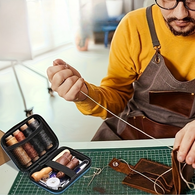 [Lederen werkset] Lederen naai - Upholstery Leather Work recensie en prijs