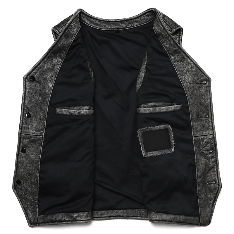 Nieuwe Gery Vintage lederen ve - Leather Work Vest For Men recensie en prijs