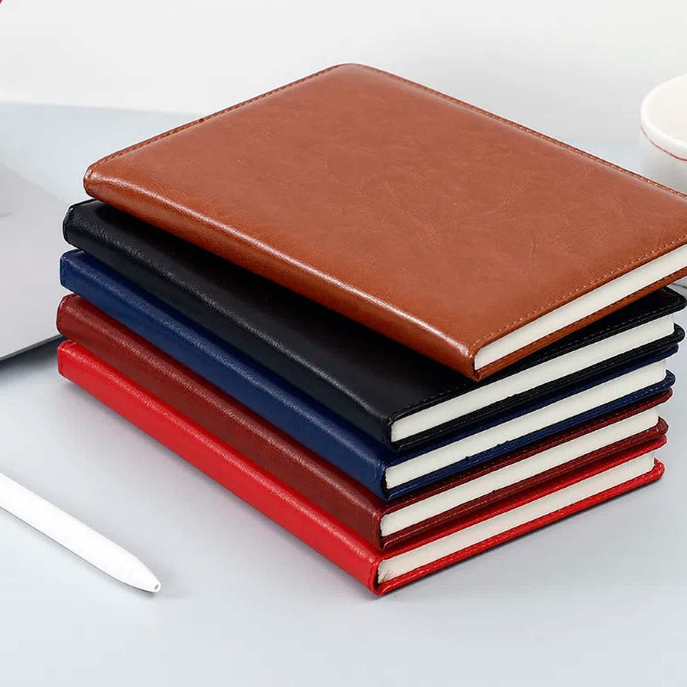 Vintage geprägd beren A5 leder - Leatherwork Journal recensie en prijs