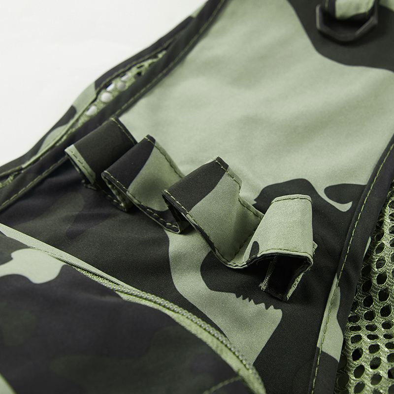 Geborduurd Vest Vissen Kleding - Leather Work Vest For Men recensie en prijs