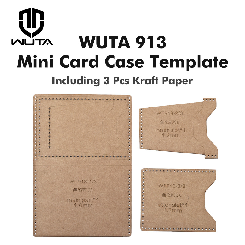 Wuta 913 Mini Card Case Kraftp - Leatherwork Accessories recensie en prijs