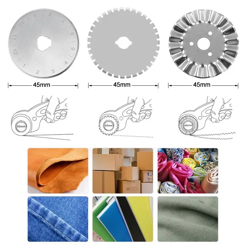 45MM Roller Wheel Mes Doek Sni - Leatherwork Accessories recensie en prijs