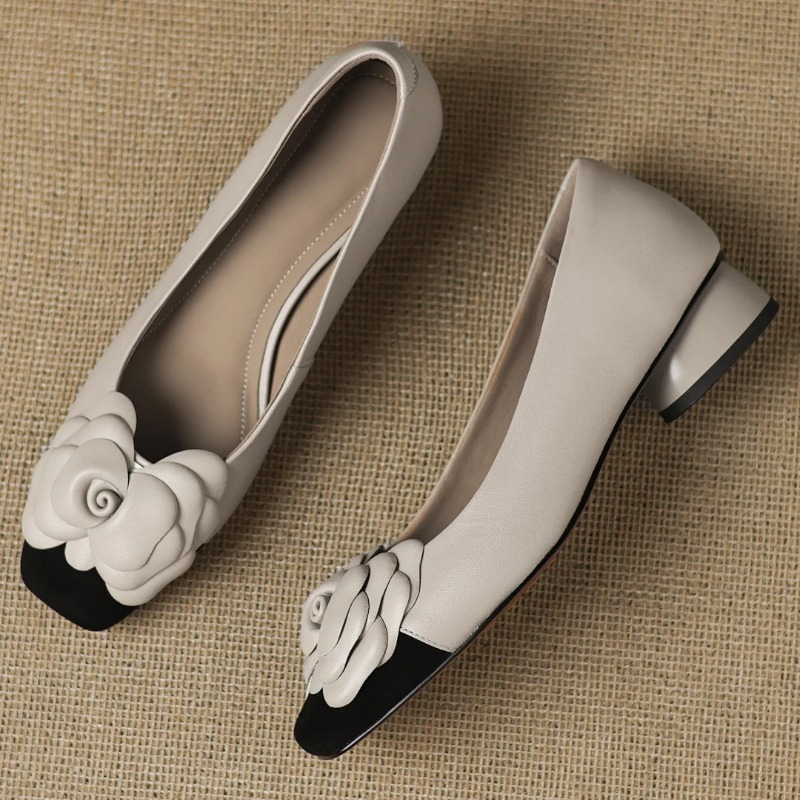 Plus size 34-41 vrouwen schape - Leather Work Heels recensie en prijs