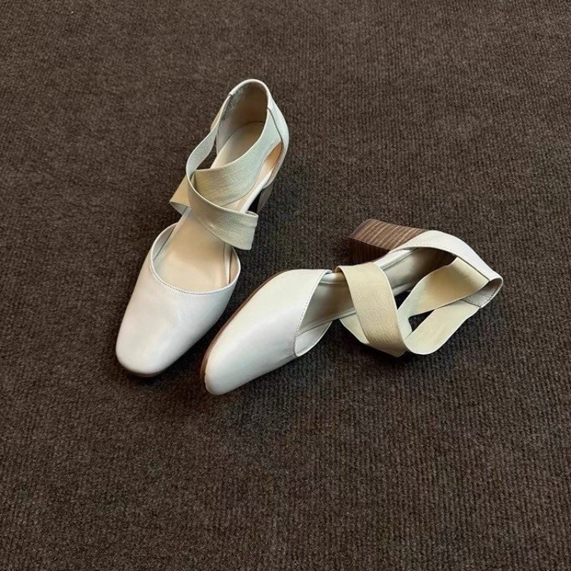 Dames sandalen met kruisbandje - Leatherwork In French recensie en prijs