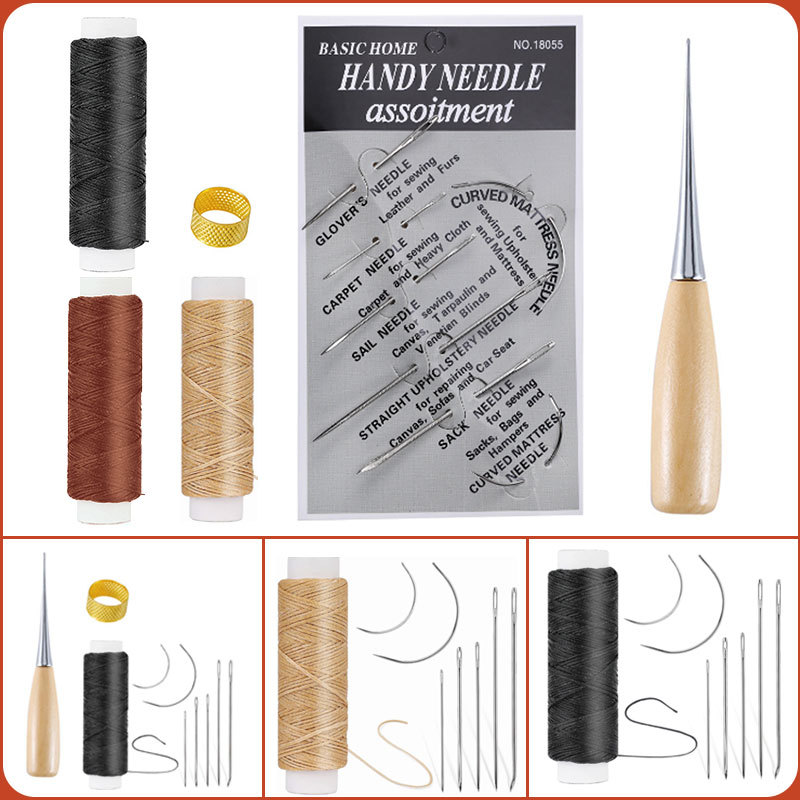 [Lederen werkset] Lederen naai - Upholstery Leather Work recensie en prijs