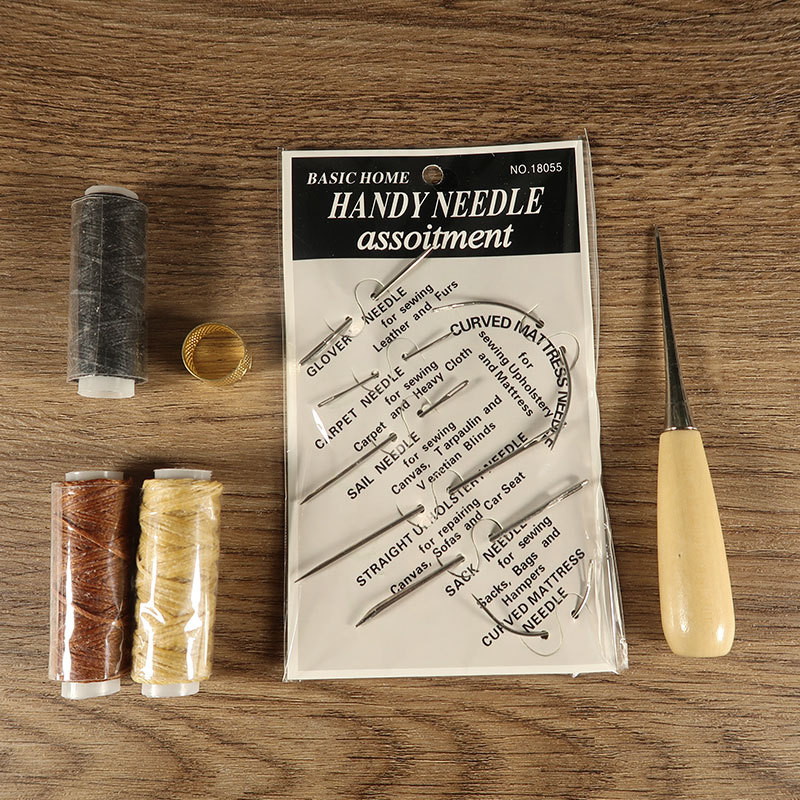 [Lederen werkset] Lederen naai - Upholstery Leather Work recensie en prijs