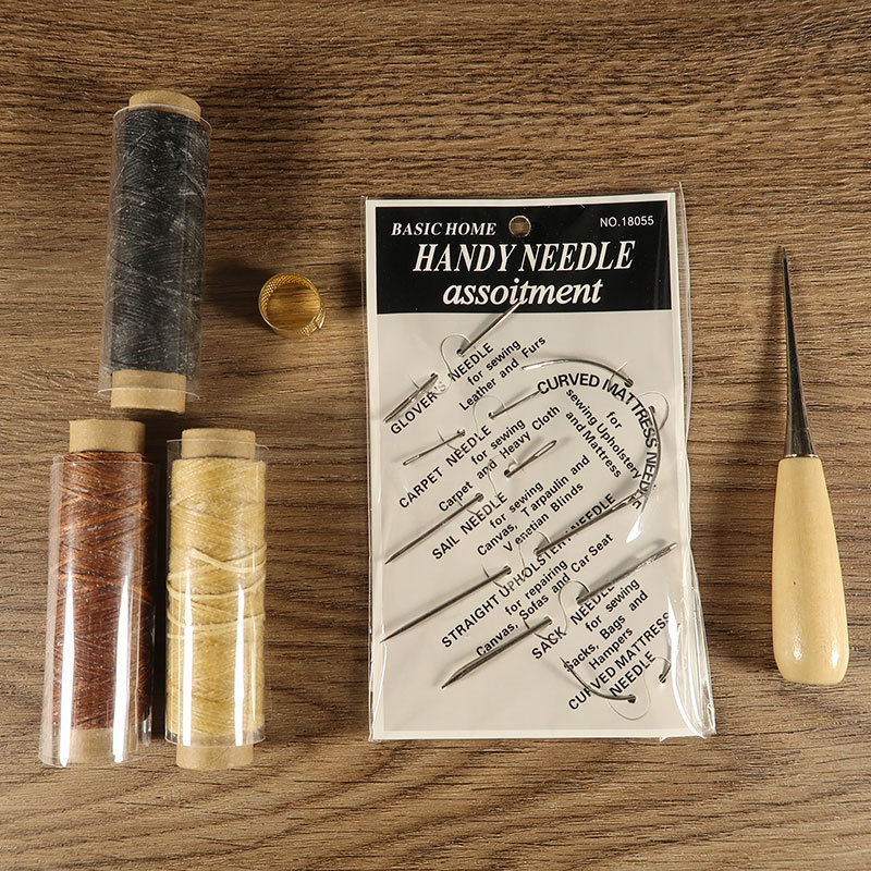 [Lederen werkset] Lederen naai - Upholstery Leather Work recensie en prijs