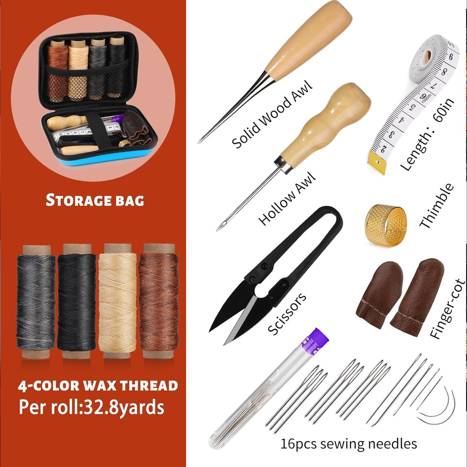 Bekleding naaiset Professionel - Upholstery Leather Work recensie en prijs