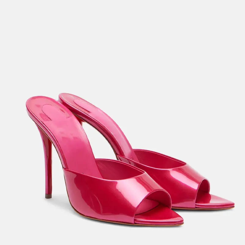 Schoenen voor Dames Nieuwe Pun - Leather Work Heels recensie en prijs