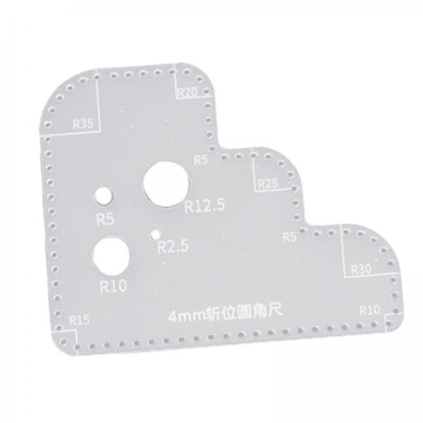 Transparante Acryl Cirkelmal G - Leatherworking Guide recensie en prijs
