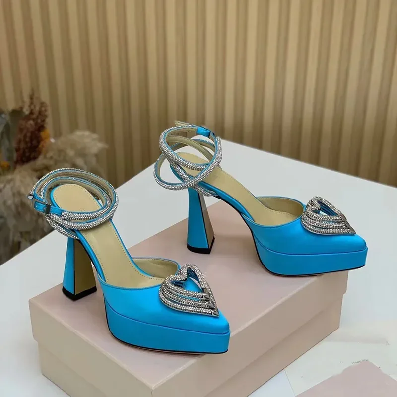 Platform Kristal Liefde Decora - Leather Work Heels recensie en prijs