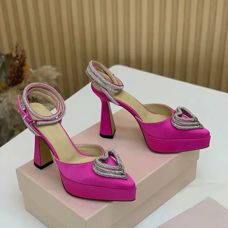 Platform Kristal Liefde Decora - Leather Work Heels recensie en prijs