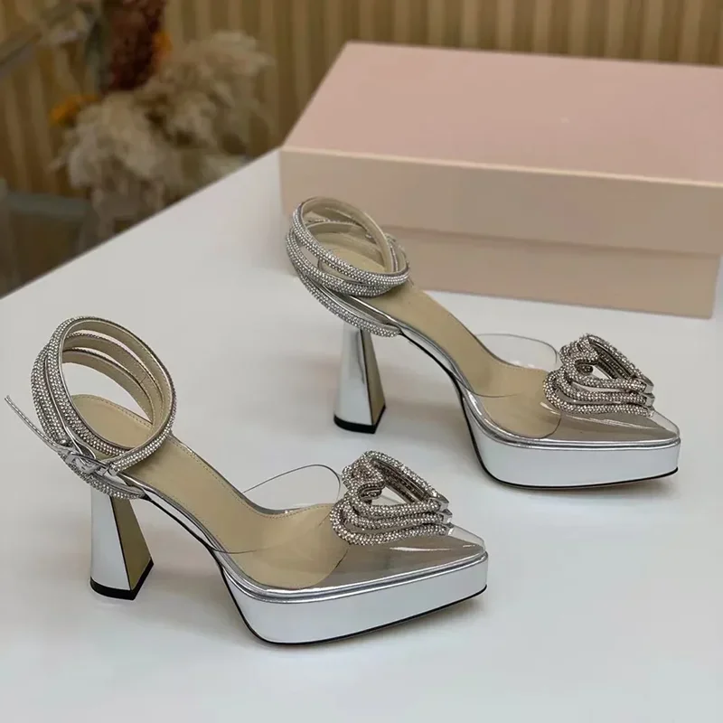 Platform Kristal Liefde Decora - Leather Work Heels recensie en prijs